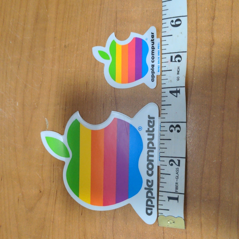 Vintage Apple Computer Stickers - Picture 5 of 7